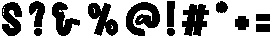 Simple Gloves Regular otf (400) Font OTHER CHARS