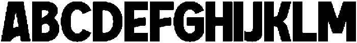 Simple Gudays otf (400) Font UPPERCASE