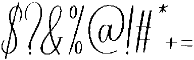 Simple Handmade Regular otf (400) Font OTHER CHARS
