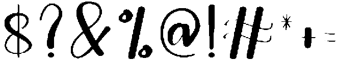 Simple Handmade Regular otf (400) Font OTHER CHARS