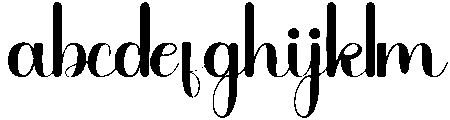 Simple Handmade Regular otf (400) Font LOWERCASE