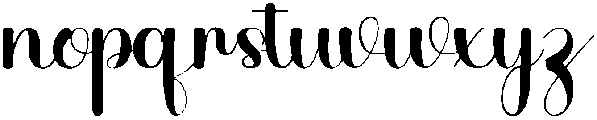 Simple Handmade Regular otf (400) Font LOWERCASE