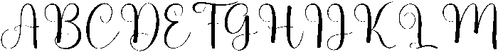 Simple Handmade Regular otf (400) Font UPPERCASE