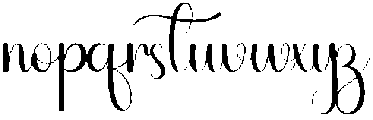 Simple Handwritten Regular otf (400) Font LOWERCASE