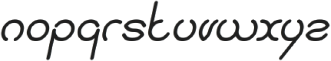 Simple Italic otf (400) Font LOWERCASE