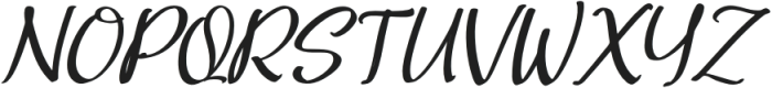 Simple Love Italic otf (400) Font UPPERCASE