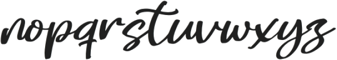 Simple Love Italic otf (400) Font LOWERCASE