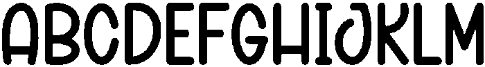 Simple Minimalist Regular otf (400) Font UPPERCASE