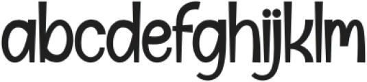 Simple Minimalist Regular otf (400) Font LOWERCASE