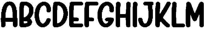 Simple Monday Regular otf (400) Font UPPERCASE
