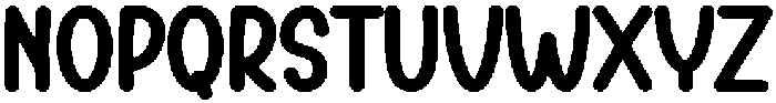 Simple Monday Regular otf (400) Font UPPERCASE