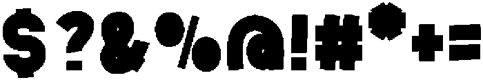 Simple Monoline Regular otf (400) Font OTHER CHARS