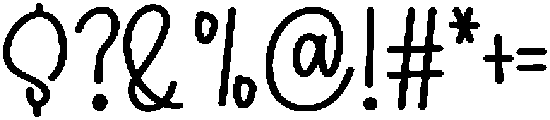 Simple Natural Regular otf (400) Font OTHER CHARS