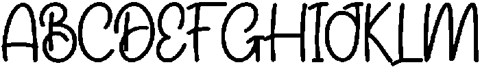 Simple Natural Regular otf (400) Font UPPERCASE