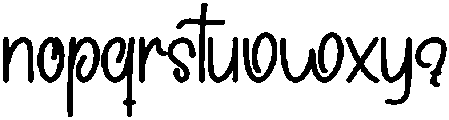 Simple Natural Regular otf (400) Font LOWERCASE