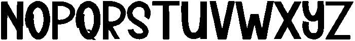 Simple Nature Regular otf (400) Font LOWERCASE