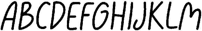 Simple Note Regular otf (400) Font UPPERCASE