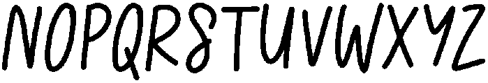 Simple Note Regular otf (400) Font UPPERCASE