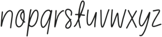 Simple Note Thin otf (100) Font LOWERCASE