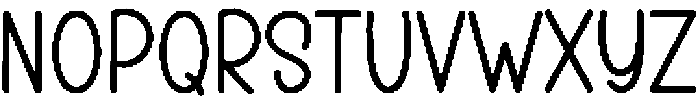 Simple Notebook Regular otf (400) Font UPPERCASE