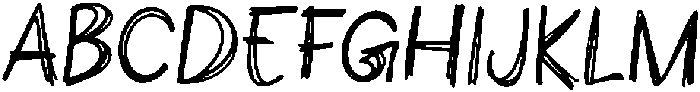 Simple Notes Bold otf (700) Font UPPERCASE