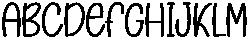 Simple November Regular otf (400) Font