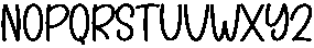 Simple November Regular otf (400) Font LOWERCASE