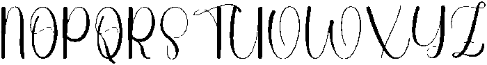 Simple Paradise Regular otf (400) Font UPPERCASE