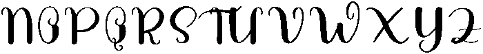 Simple Present Regular otf (400) Font UPPERCASE