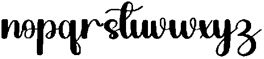 Simple Present Regular otf (400) Font LOWERCASE