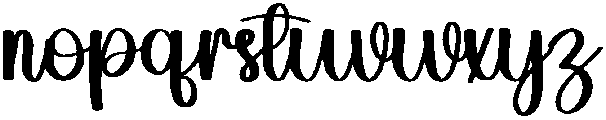 Simple Pumpkin Regular otf (400) Font LOWERCASE