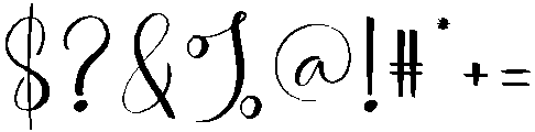Simple Saturday Regular otf (400) Font OTHER CHARS