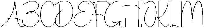 Simple Saturday Regular otf (400) Font UPPERCASE