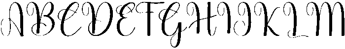 Simple  Saturday Regular otf (400) Font UPPERCASE