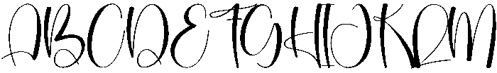 Simple Saturday Regular otf (400) Font UPPERCASE