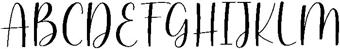 Simple Script Regular otf (400) Font UPPERCASE