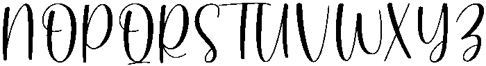 Simple Script Regular otf (400) Font UPPERCASE