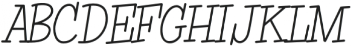 Simple Serif Light Simple Serif Light otf (300) Font UPPERCASE