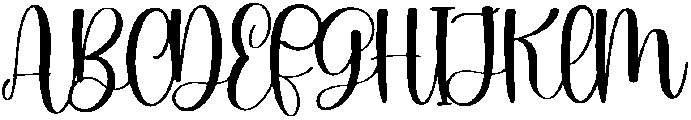 Simple Signature Regular otf (400) Font UPPERCASE