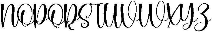Simple Signature Regular otf (400) Font UPPERCASE