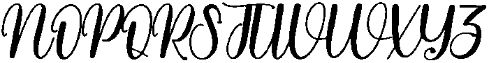 Simple Signature Regular otf (400) Font UPPERCASE