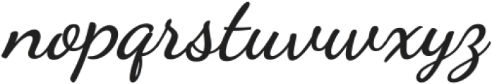 Simple Signature ttf (400) Font LOWERCASE