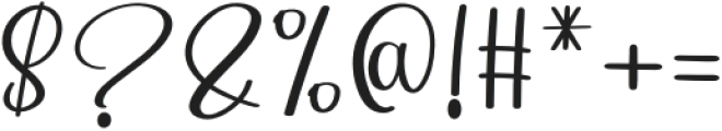 Simple Skylight Regular otf (300) Font OTHER CHARS