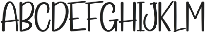 Simple Spooky Regular otf (400) Font UPPERCASE