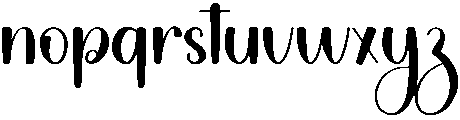 Simple Summer Regular otf (400) Font LOWERCASE