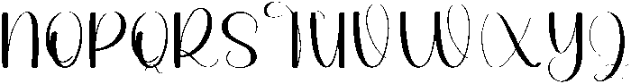 Simple Summer Regular otf (400) Font UPPERCASE