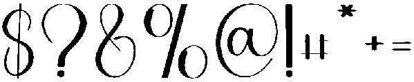 Simple Valentine Regular otf (400) Font OTHER CHARS