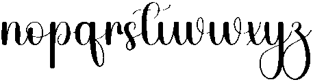 Simple Valentine Regular otf (400) Font LOWERCASE