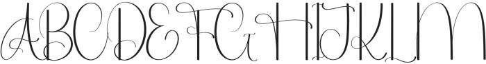 Simple Writing Regular otf (400) Font UPPERCASE