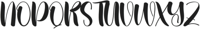 Simple Yummy Regular otf (400) Font UPPERCASE